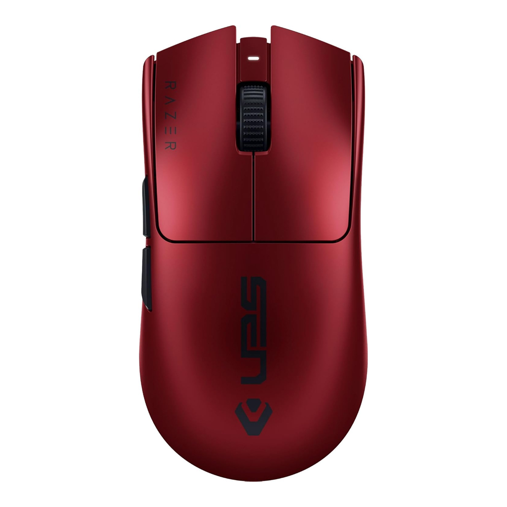 ภาพสินค้าจริง Razer Viper V3 Pro Sentinels Edition สีแดงมุมบนตรงบนพื้นหลังขาว